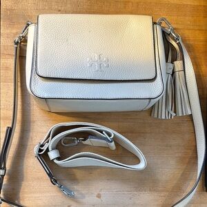 Tory Burch Cream Crossbody Bag